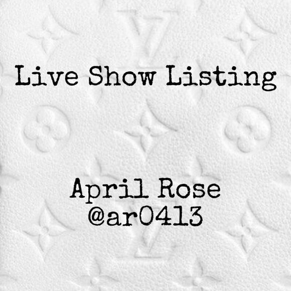 Other - Unlisted Live Show Listing AS IS